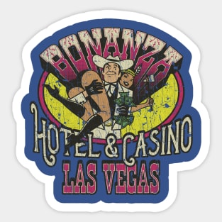 Bonanza Hotel and Casino Las Vegas 1967 Sticker